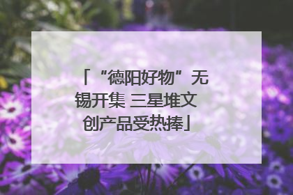 “德阳好物”无锡开集 三星堆文创产品受热捧