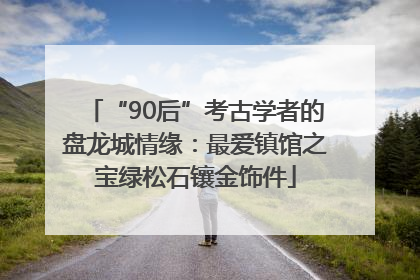 “90后”考古学者的盘龙城情缘：最爱镇馆之宝绿松石镶金饰件