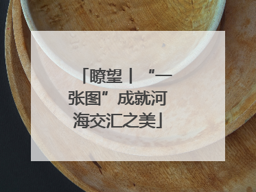 瞭望丨“一张图”成就河海交汇之美