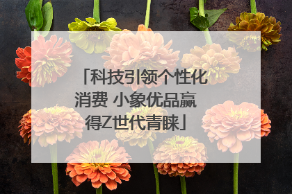 科技引领个性化消费 小象优品赢得Z世代青睐