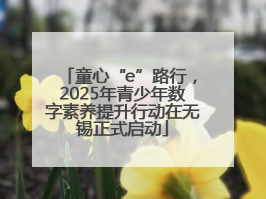 童心“e”路行，2025年青少年数字素养提升行动在无锡正式启动