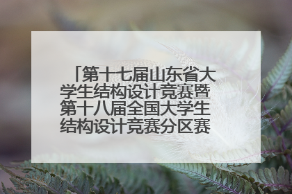 第十七届山东省大学生结构设计竞赛暨第十八届全国大学生结构设计竞赛分区赛在青岛举办