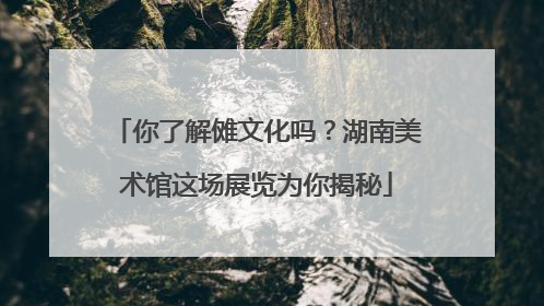 你了解傩文化吗？湖南美术馆这场展览为你揭秘