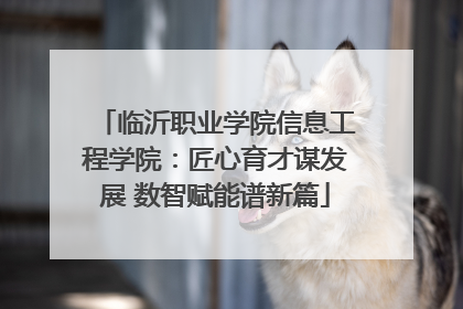临沂职业学院信息工程学院：匠心育才谋发展 数智赋能谱新篇