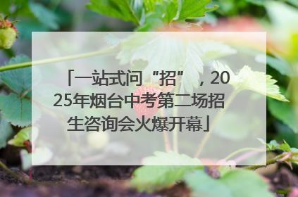 一站式问“招”，2025年烟台中考第二场招生咨询会火爆开幕