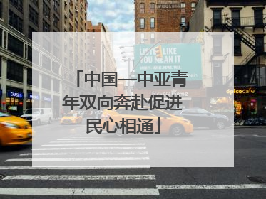中国—中亚青年双向奔赴促进民心相通