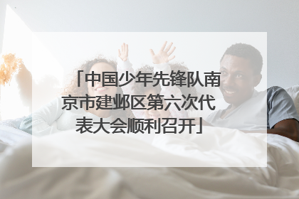 中国少年先锋队南京市建邺区第六次代表大会顺利召开