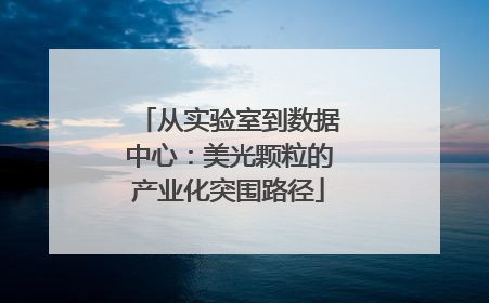 从实验室到数据中心：美光颗粒的产业化突围路径