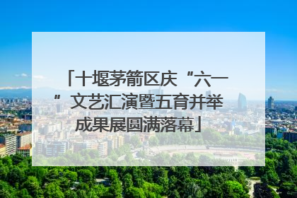 十堰茅箭区庆“六一”文艺汇演暨五育并举成果展圆满落幕