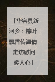 华容县新河乡：粽叶飘香传温情 走访慰问暖人心