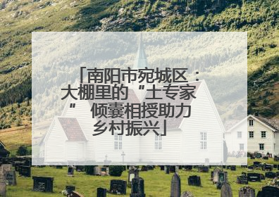 南阳市宛城区：大棚里的“土专家” 倾囊相授助力乡村振兴