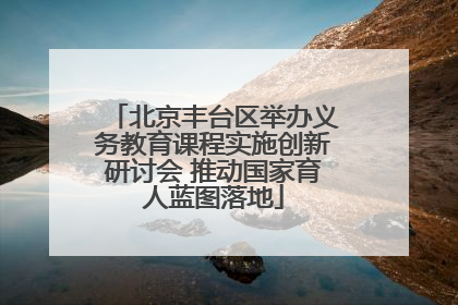 北京丰台区举办义务教育课程实施创新研讨会 推动国家育人蓝图落地
