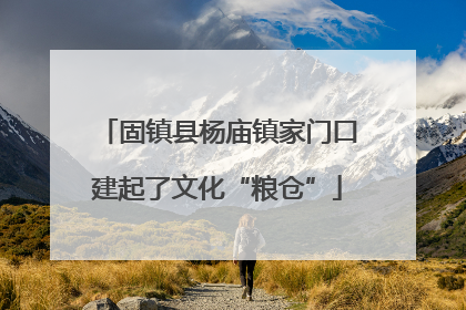 固镇县杨庙镇家门口建起了文化“粮仓”