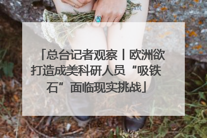 总台记者观察丨欧洲欲打造成美科研人员“吸铁石”面临现实挑战