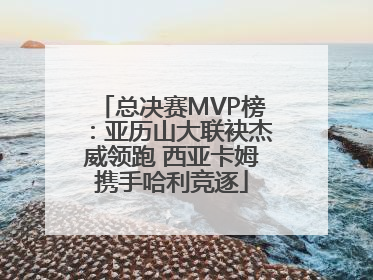 总决赛MVP榜：亚历山大联袂杰威领跑 西亚卡姆携手哈利竞逐