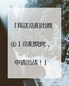 我送岳阳出圈③丨岳阳烧烤，申请出战！