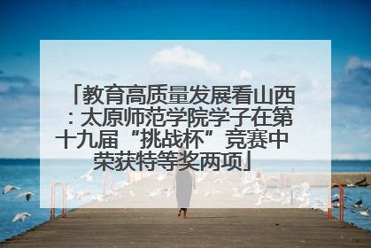 教育高质量发展看山西：太原师范学院学子在第十九届“挑战杯”竞赛中荣获特等奖两项