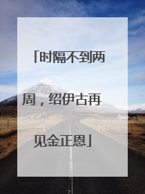 时隔不到两周，绍伊古再见金正恩