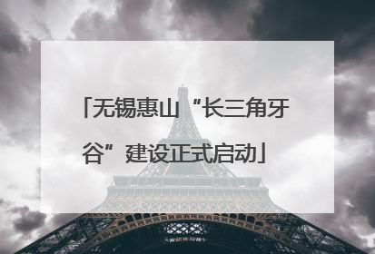 无锡惠山“长三角牙谷”建设正式启动