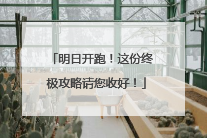 明日开跑！这份终极攻略请您收好！