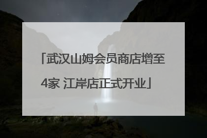 武汉山姆会员商店增至4家 江岸店正式开业