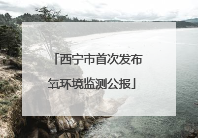 西宁市首次发布氧环境监测公报