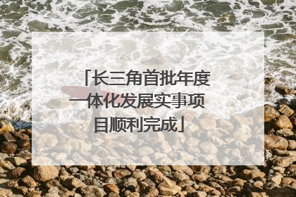 长三角首批年度一体化发展实事项目顺利完成