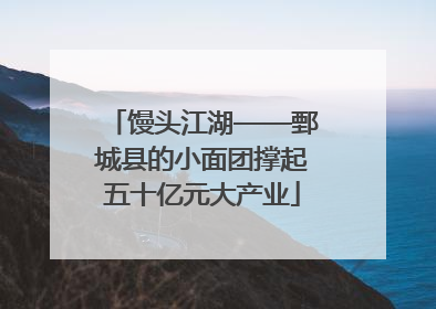馒头江湖——鄄城县的小面团撑起五十亿元大产业